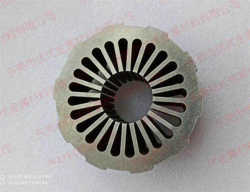 aangepaste stator- en rotorlaminering of stapel van hoge precisie voor AC DC-motor