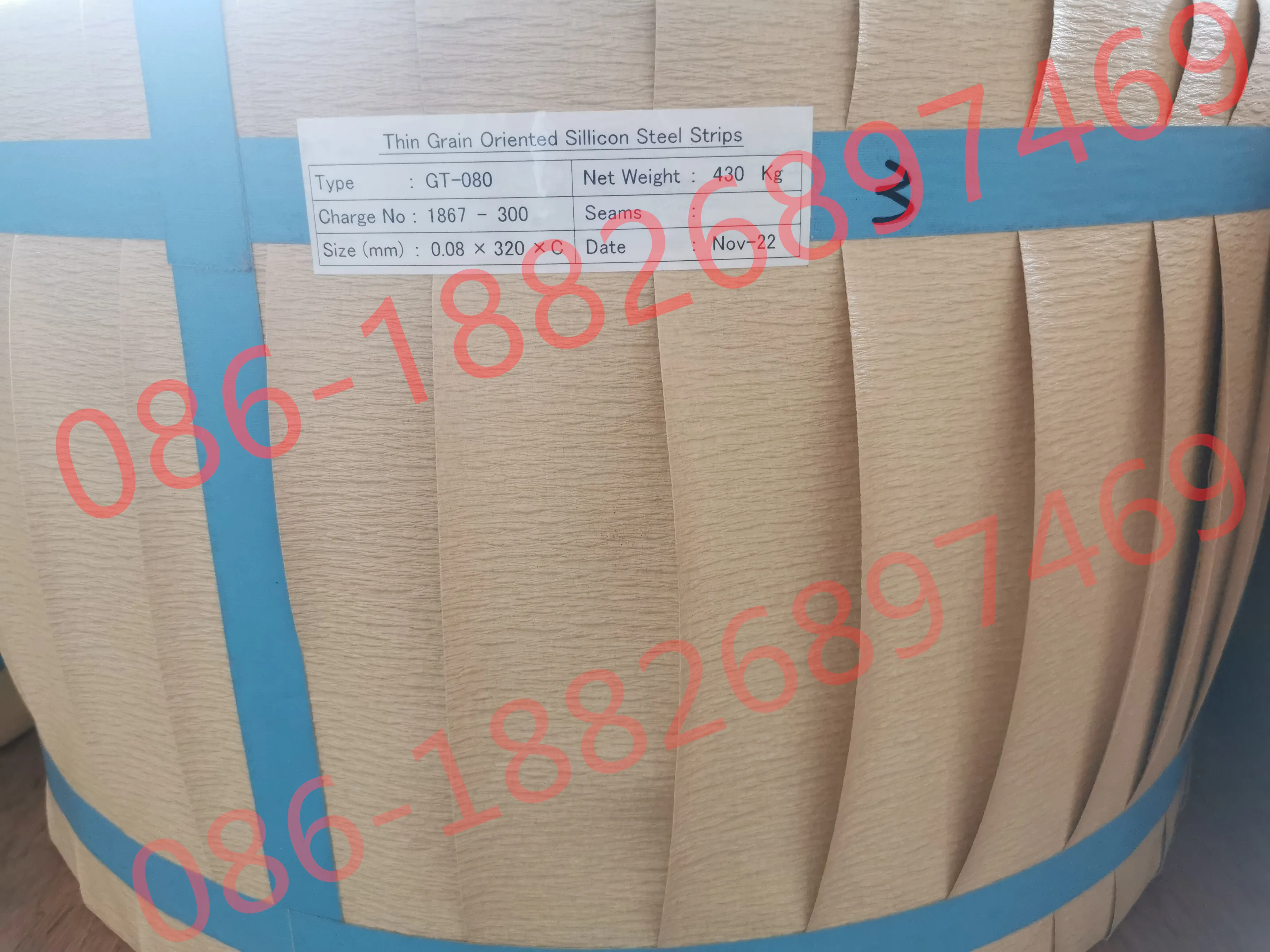 Gt-080 Refers To Ultra Thin Silicon Steel Commonly In 0.08Mm Thickness Used In High Frequency Applications Like Pulse Magnets and Electrical Steel Coils